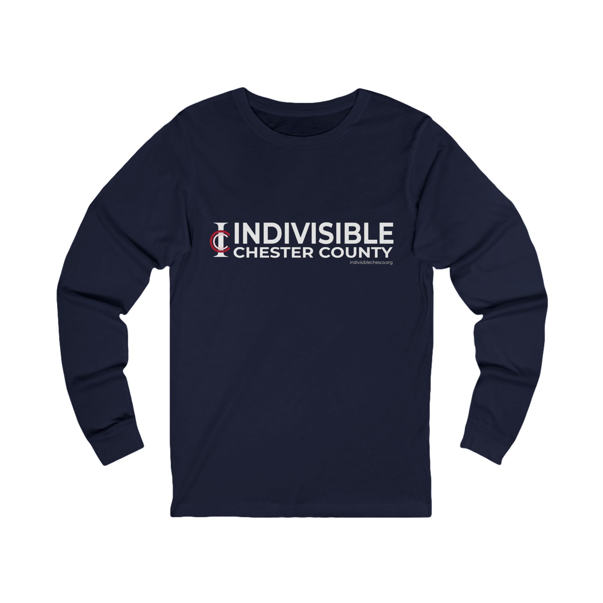 Indivisible Chester County Unisex Long Sleeve Tee - Image 7