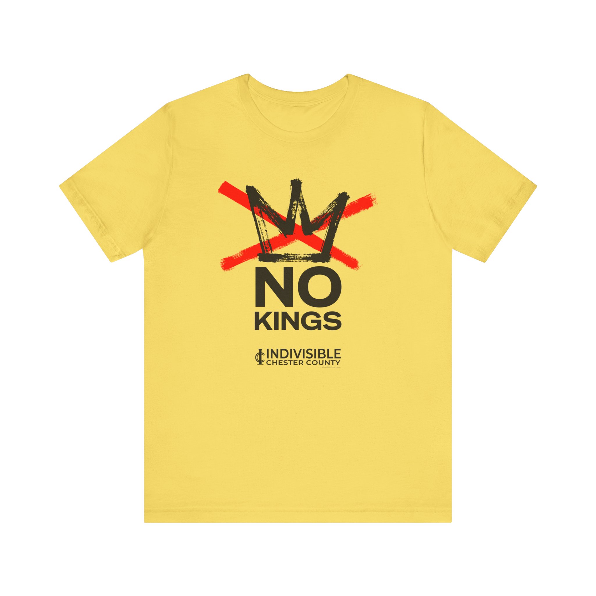 No Kings Unisex Jersey Tee - Bold Statement T-Shirt for Activism and Everyday Wear - Image 2